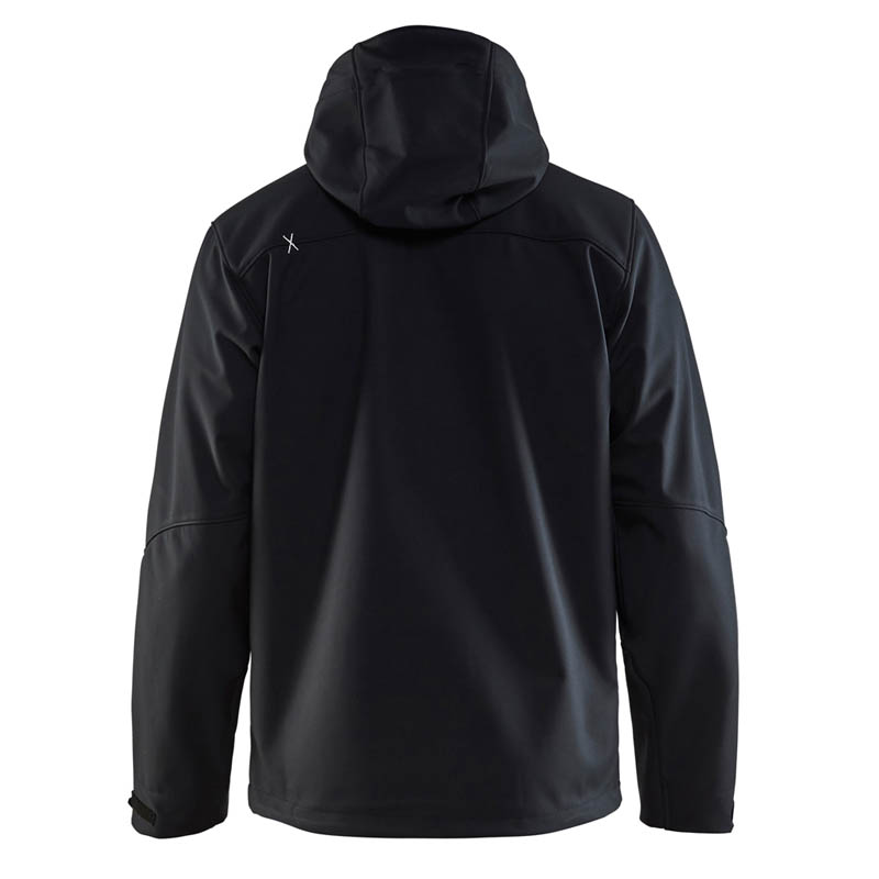 Blaklader Softshell Jacke Schwarz/Silber 4XL