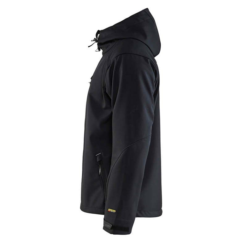 Blaklader Softshell Jacke Schwarz/Silber 4XL