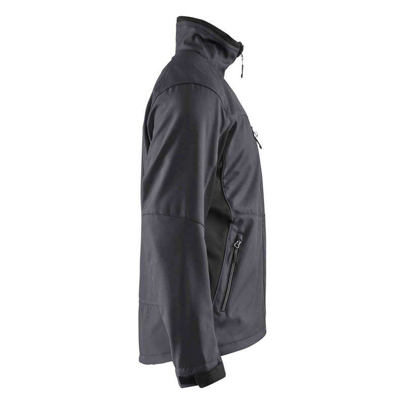 Blaklader Softshell Jacke Mittelgrau/Schwarz 4XL