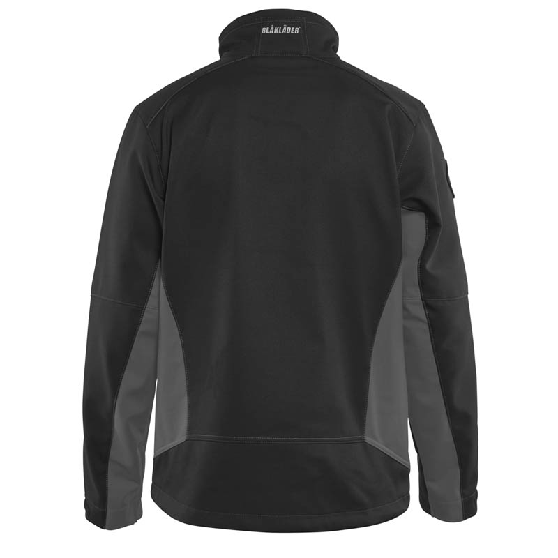 Blaklader Softshell Jacke Schwarz/Dunkelgrau 4XL
