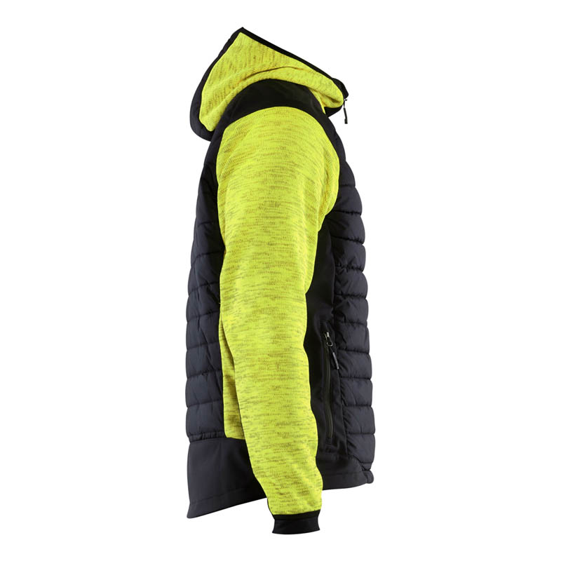 Blaklader Hybrid Jacke High Vis Gelb/Schwarz 4XL