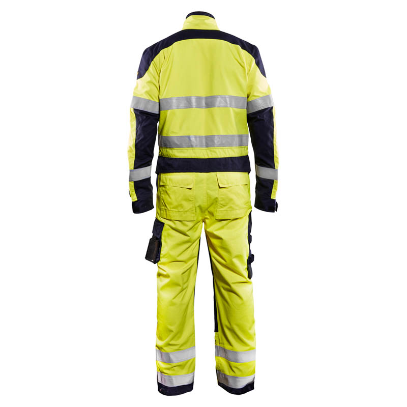 Blaklader Multinorm Overall Inhärent High Vis Gelb/Marinebla