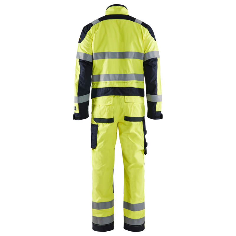 Blaklader Multinorm Overall Inhärent High Vis Gelb/Marinebla