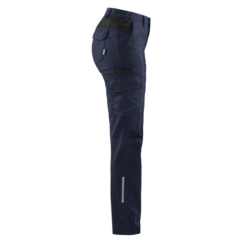 Blaklader Damen Industrie Arbeitshose Stretch Dunkel Marineb