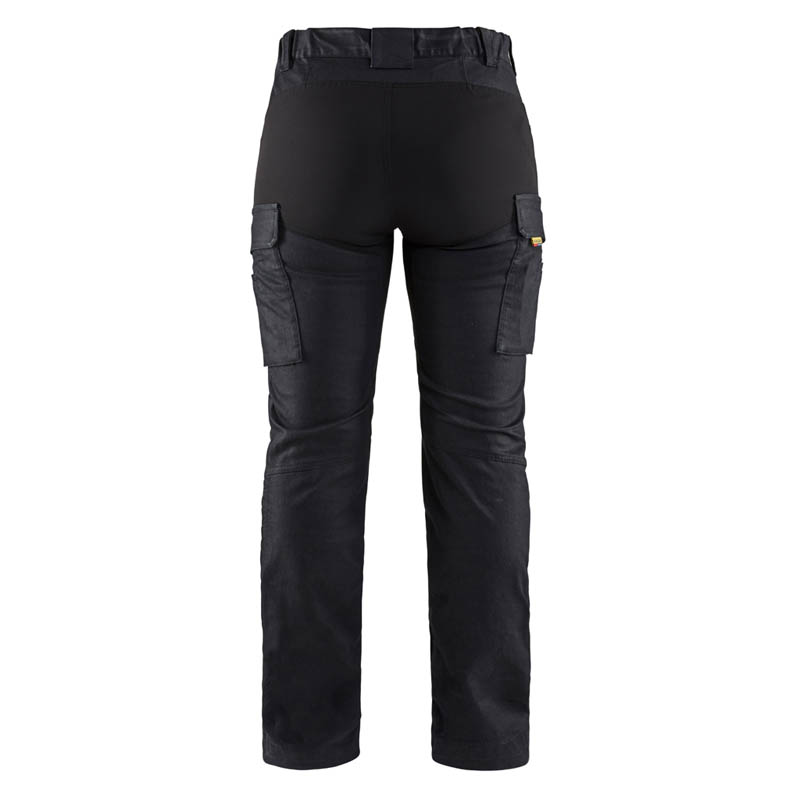 Blaklader Damen Service Arbeitshose Denim Stretch Marineblau