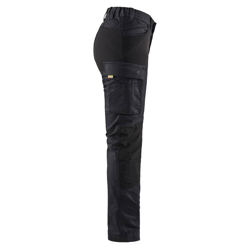 Blaklader Damen Service Arbeitshose Denim Stretch Marineblau