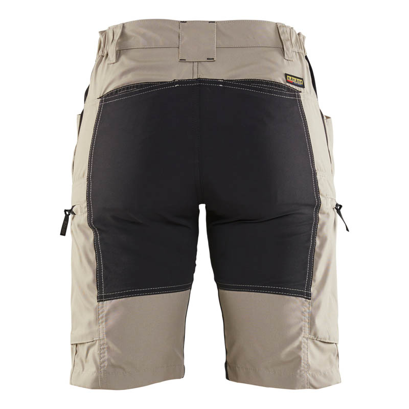 Blaklader Damen Service Shorts Stretch Steingrau/Schwarz C30