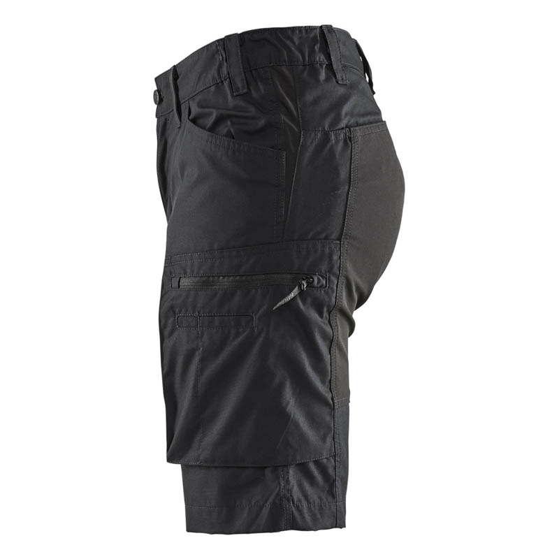 Blaklader Damen Service Shorts Stretch Schwarz C30