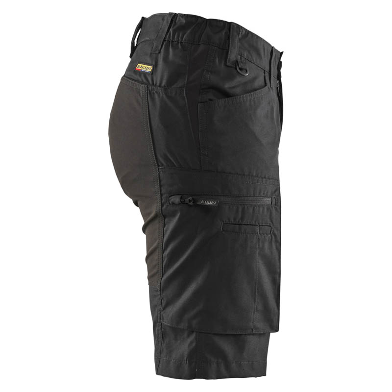 Blaklader Damen Service Shorts Stretch Schwarz C30
