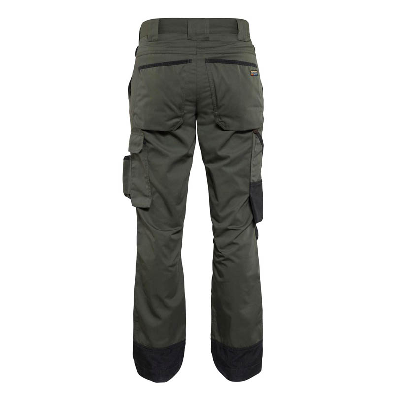 Blaklader Damen Garten Arbeitshose Armygrün/Schwarz C34