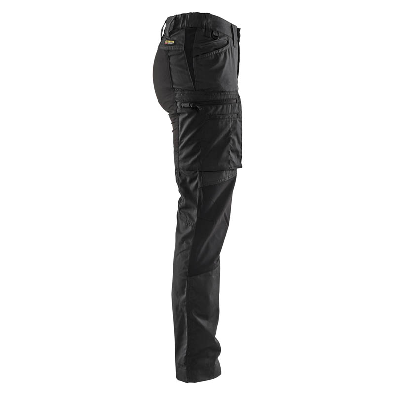 Blaklader Damen Service Arbeitshose Stretch Schwarz C30