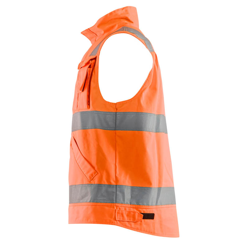 Blaklader High Vis Weste High Vis Orange/Marineblau L