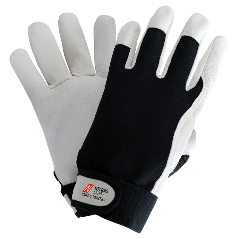 NITRAS DEXTER 1, Mechanikerhandschuhe, EN 388, 6P