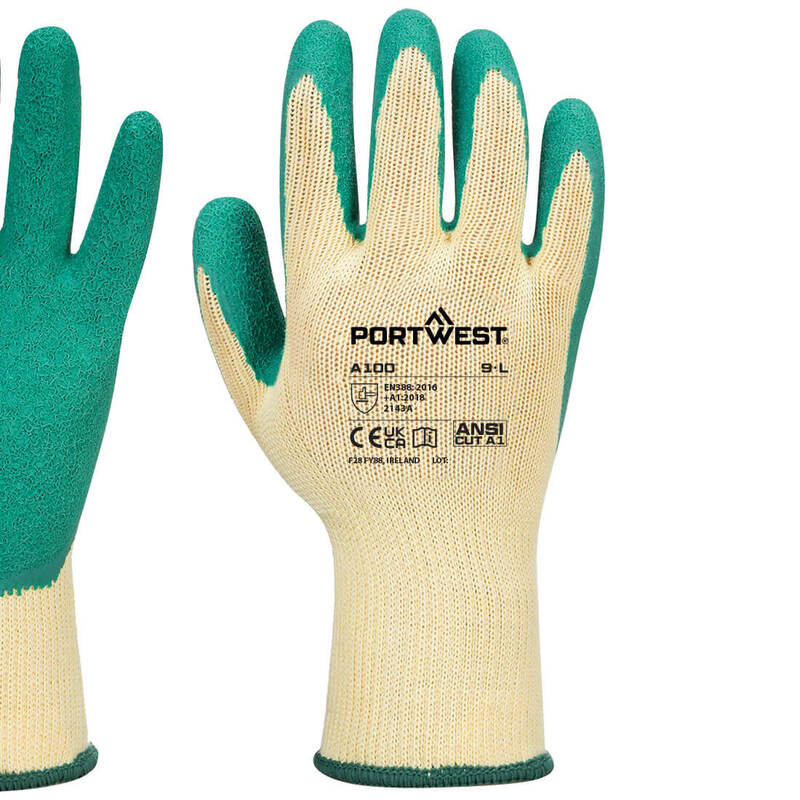 Portwest Grip Glove - Latex