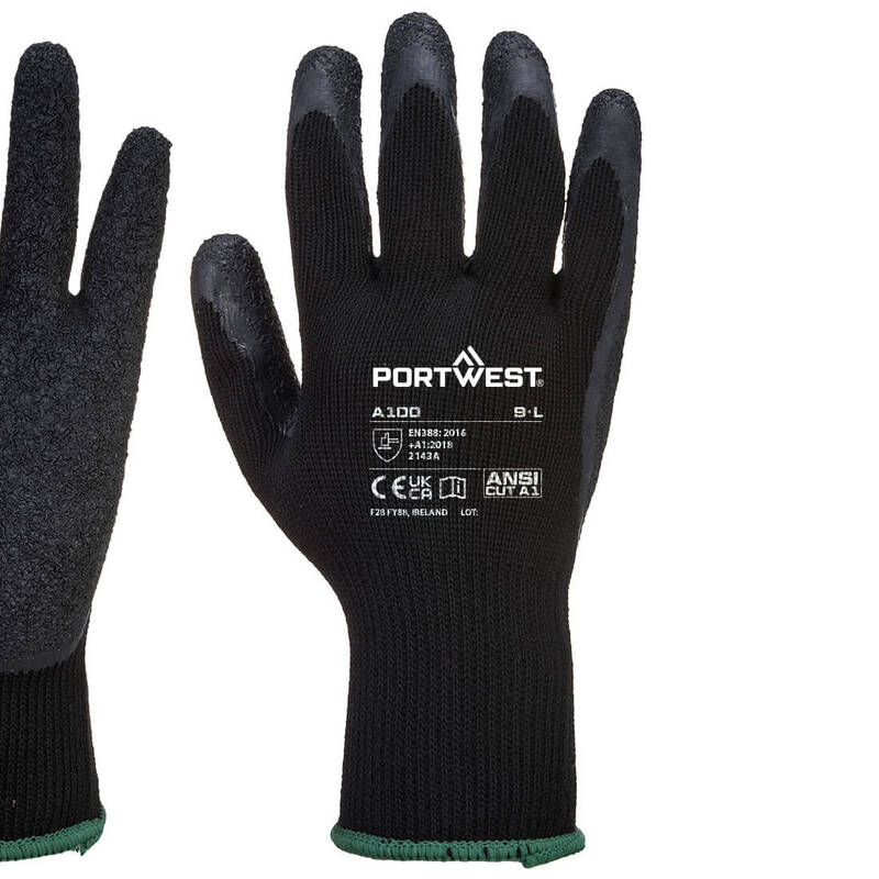 Portwest Grip Glove - Latex
