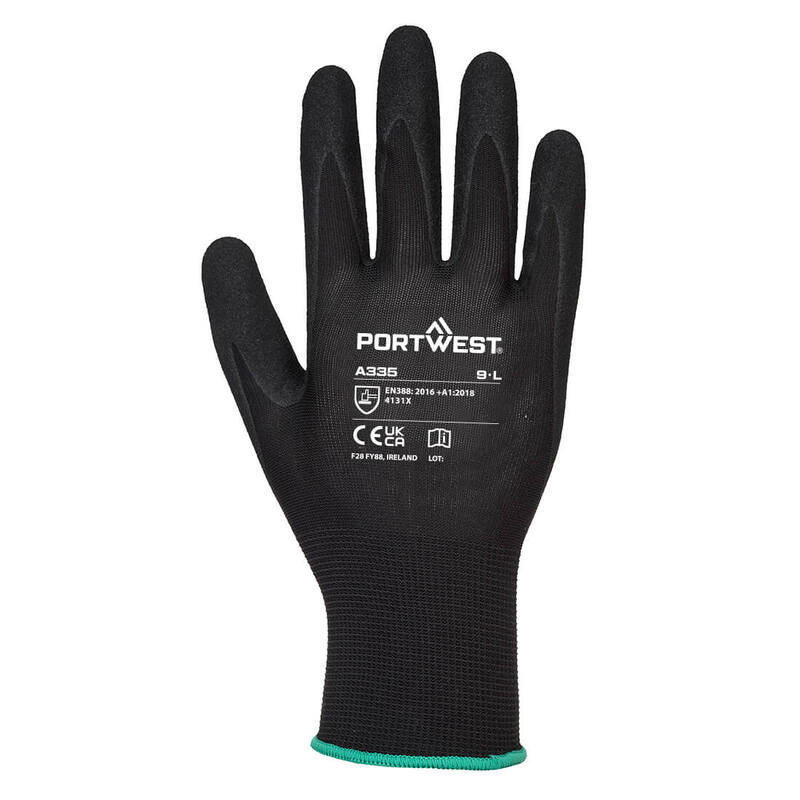 Portwest Dermi-Grip NPR15 Nitrile Sandy Glove