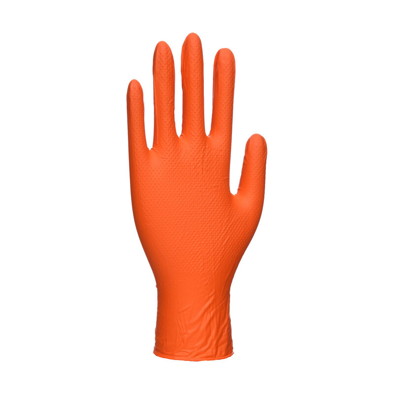 Portwest Orange HD Disposable Glove