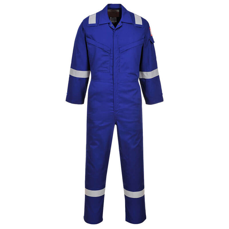 Portwest Araflame Silver Coverall