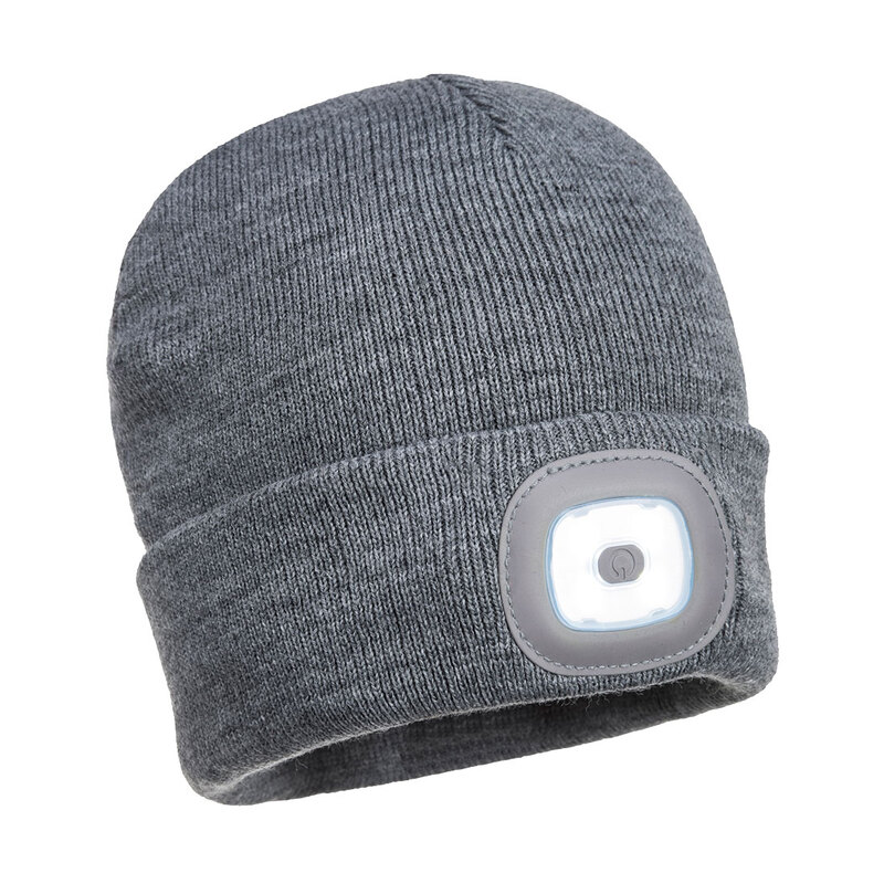 Portwest Beanie USB Rechargeable LED Head Light 