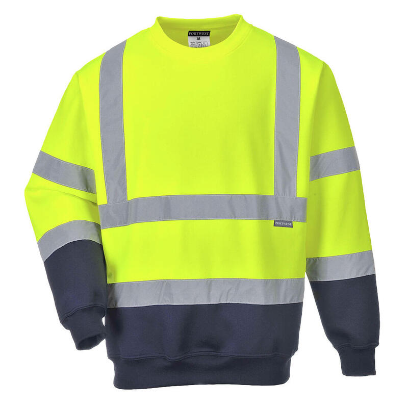 Portwest Hi-Vis Contrast Sweatshirt