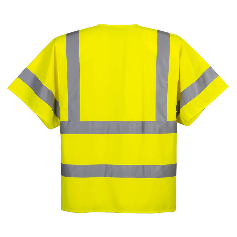 Portwest Hi-Vis Band and Brace Zip Vest S/S 