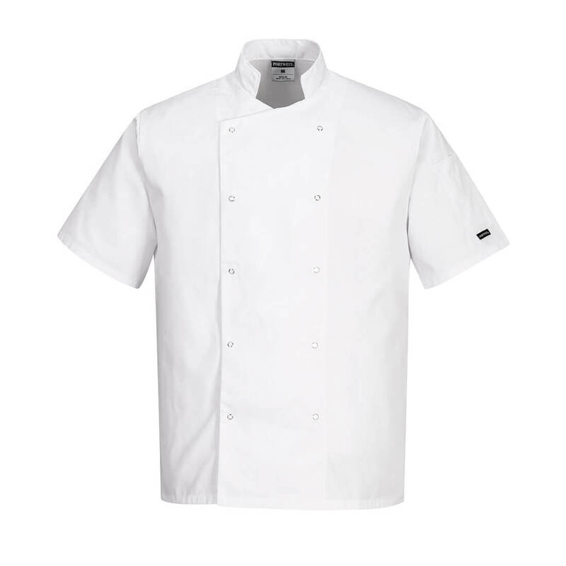 Portwest Cumbria Chefs Jacket S/S