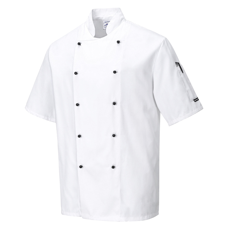 Portwest Kent Chefs Jacket S/S