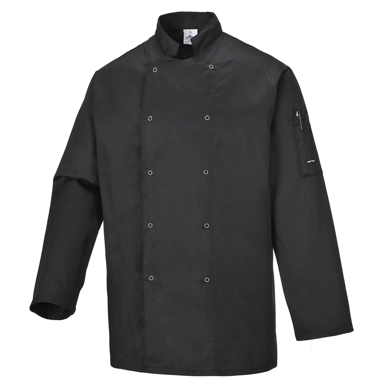 Portwest Suffolk Chefs Jacket L/S