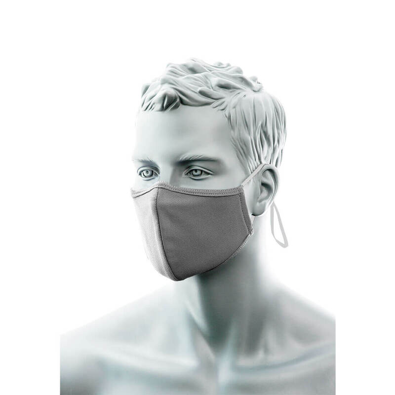 Portwest 2-Ply Anti-Microbial Fabric Face Mask with Nose Ban