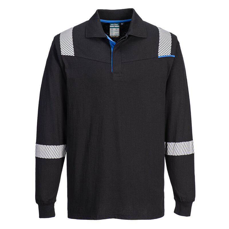 Portwest WX3 Flame Resistant Long Sleeve Polo
