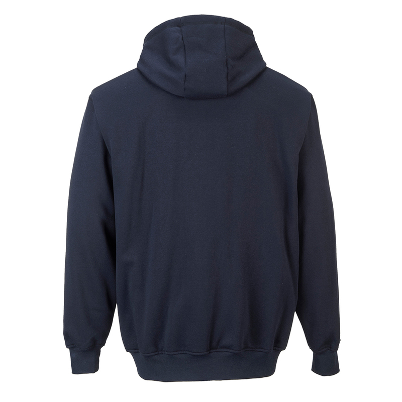 Portwest FR Zip Front Hooded Sweatshirt