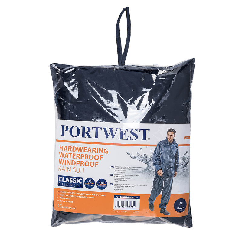 Portwest Essentials Rainsuit (2 Piece Suit)