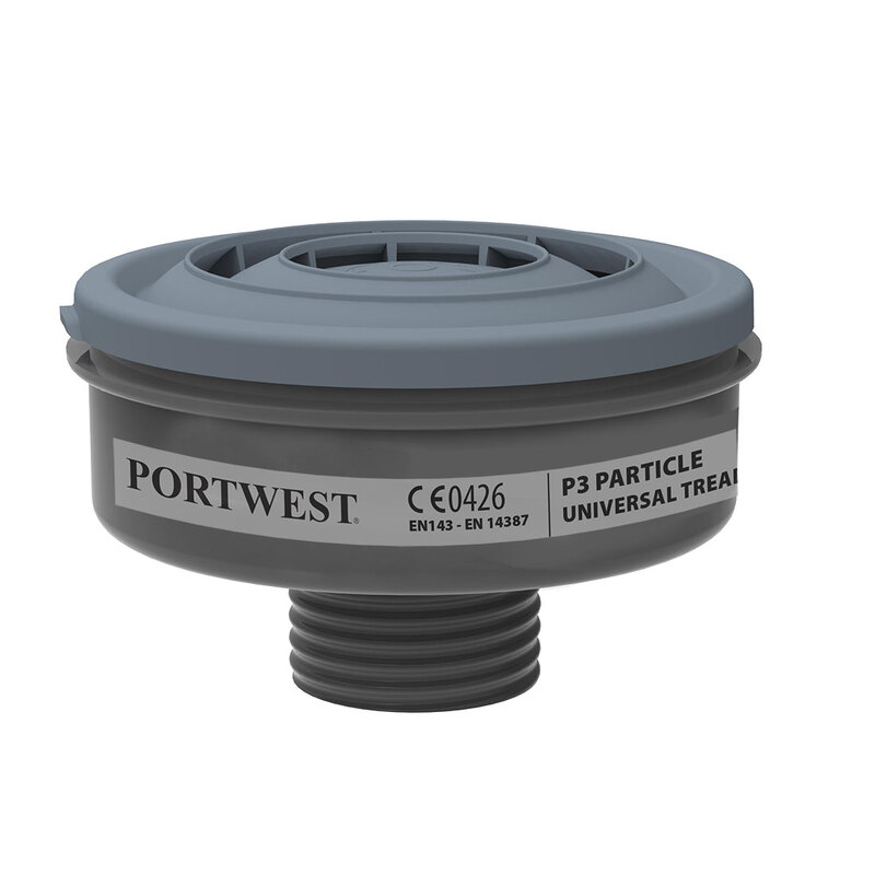 Portwest P3 Particle Filter Universal Thread (Pk6)