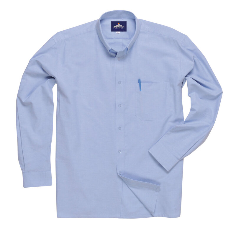 Portwest Easycare Oxford Shirt, Long Sleeves