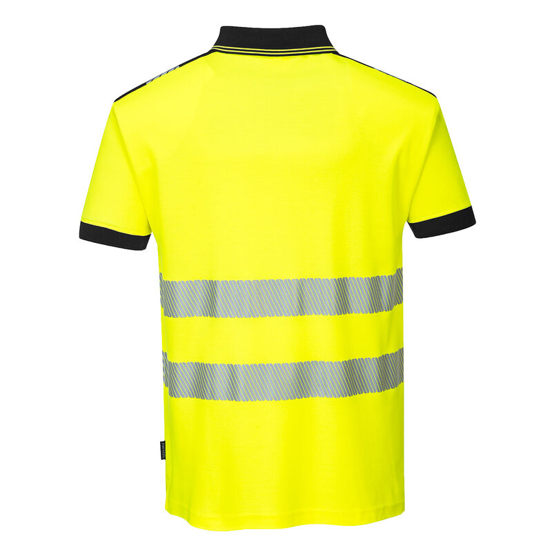 Portwest PW3 Hi-Vis Cotton Comfort Polo Shirt S/S 