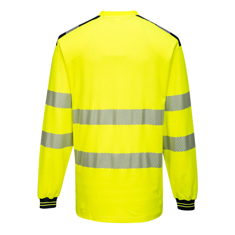 Portwest PW3 Hi-Vis Cotton Comfort T-Shirt L/S 