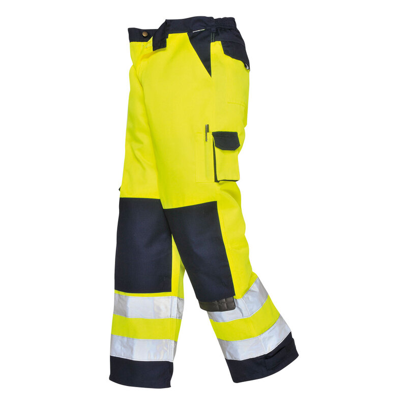 Portwest Lyon Hi-Vis Contrast Work Trousers