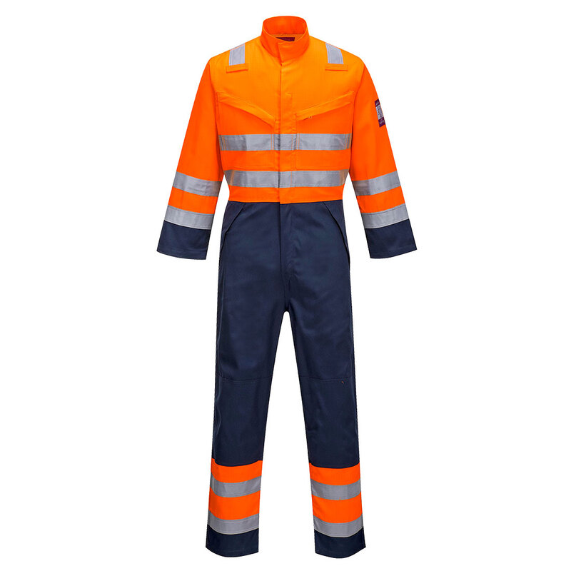 Portwest Modaflame RIS Overall, Marine/Orange