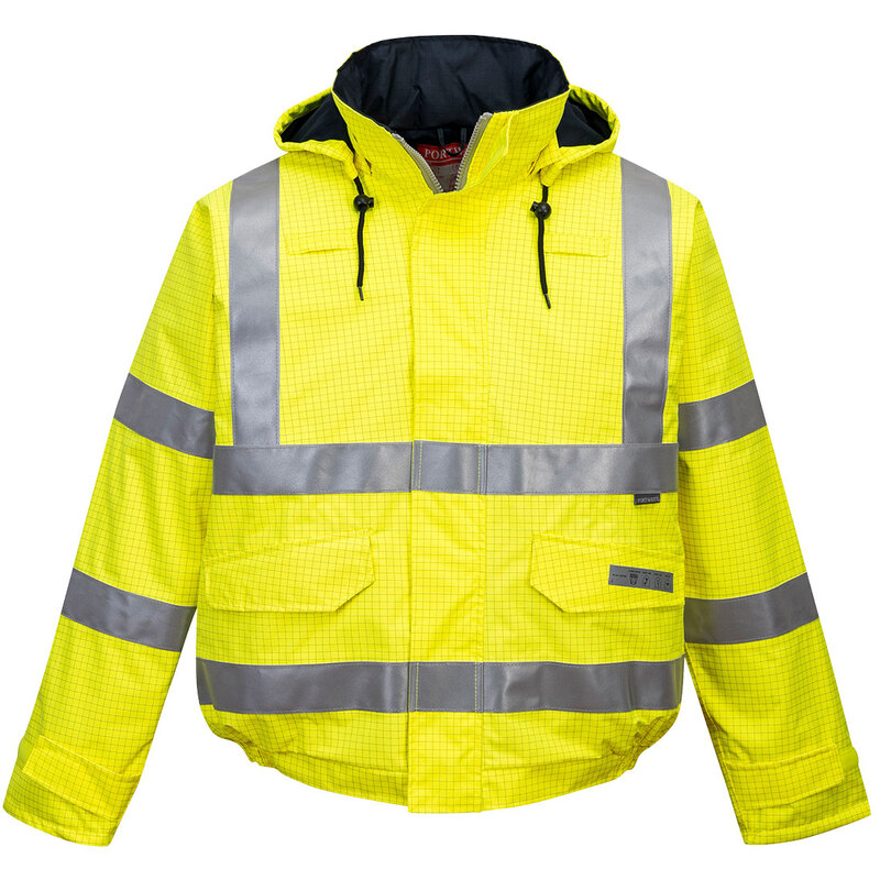 Portwest BIZFLAME Rain antistatische Warnschutz-Pilotjacke