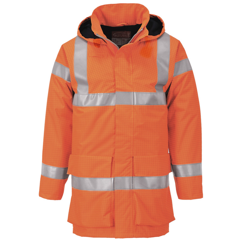 Portwest Wasserdichte leichte Multisafe - Warnschutzjacke