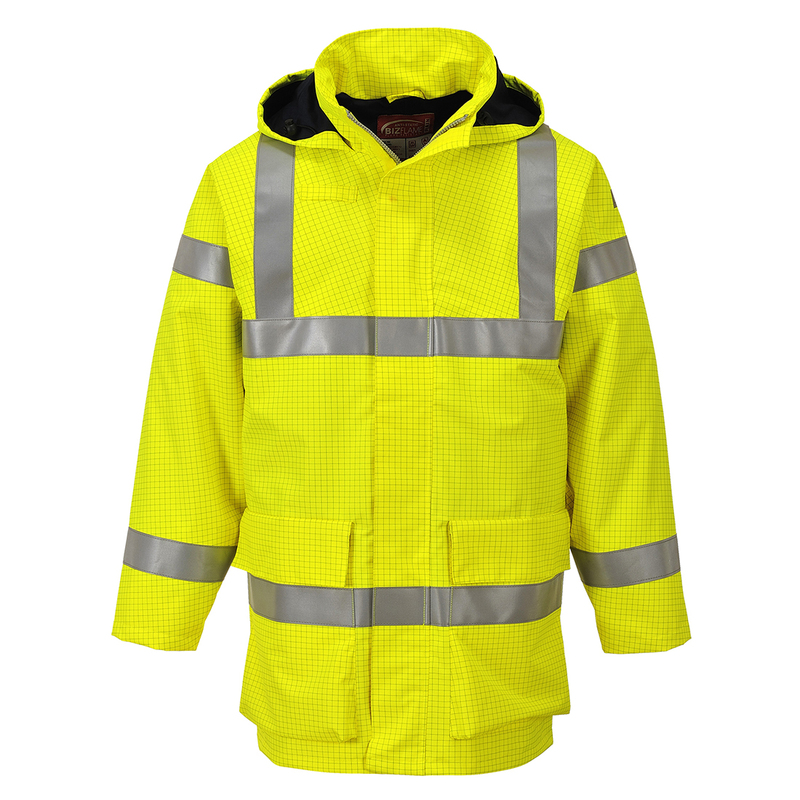 Portwest Wasserdichte leichte Multisafe - Warnschutzjacke