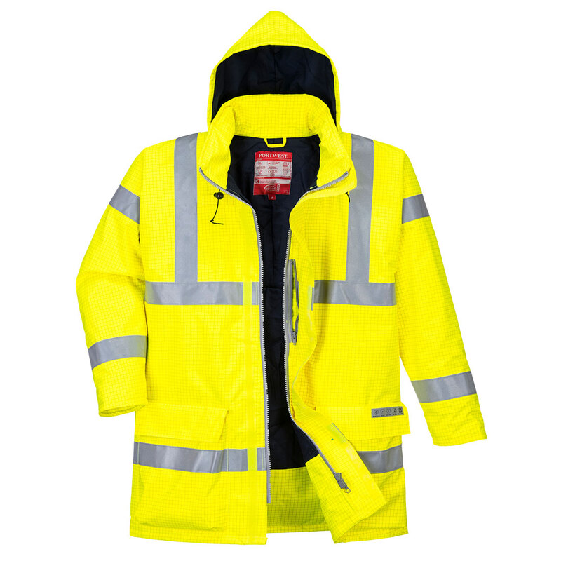 Portwest Wasserdichte Multisafe Warnschutz Jacke