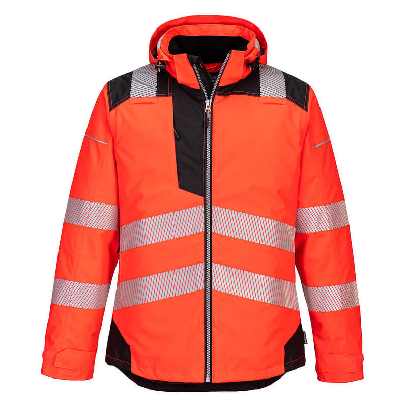 Portwest PW3 Warnschutz-Regenjacke 