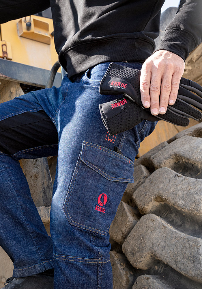 KRÄHE - Profi Jeans mit viel Stretch.