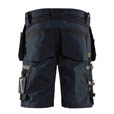 Blaklader Handwerker Shorts mit Stretch Dunkel Marineblau/Sc