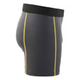 Blaklader Boxer Shorts XLIGHT, 100% Merino Dunkelgrau/Gelb L