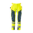 hi-vis gelb dunkelpetroleum