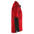 Blaklader Polo Shirt Rot/Schwarz 4XL