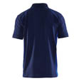 Blaklader Polo Shirt Marineblau/Kornblau 4XL