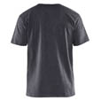 Blaklader T-Shirt 5er-Pack Schwarz Melange 4XL